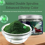 Crystal Shrimp Feed Natural Freshwater Ornamental Prawn Food Crayfish Feed With Spirulina Protein Calcium Balanced Nutrition
