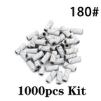 1000pcs 3mm Mini Zebra Nail Sanding Bands Electric Machine Nail Drill Bit UV Gel Acrylic Polish Remover For Nails Accessory Tool