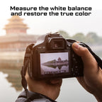 Freewell Canon White Balance Metal Camera Cap Protection Cover DSLR Lens Front Cap for Canon EF & RF Mount