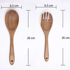 Acacia Wood Salad Soup Bowl Japanese Style Tableware, 20x7.5cm