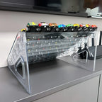 Acrylic Display Stand - Multi Layer Design for Toy Cars and Jewelry, Perfect for Organizing Collectibles and Jewelry Displays