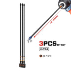 Geinxurn 3pcs/6pcs D2-PH2 Screwdriver Bits 300mm Long High-Strength Tool Set for Home DIY Projects