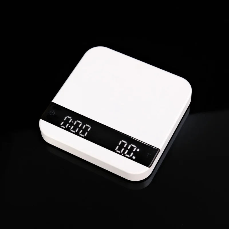 MisChief Lunar Ultra-Thin Coffee Scale | 0.1 g Accuracy • USB-C Rechargeable • Flow-Rate Indicator