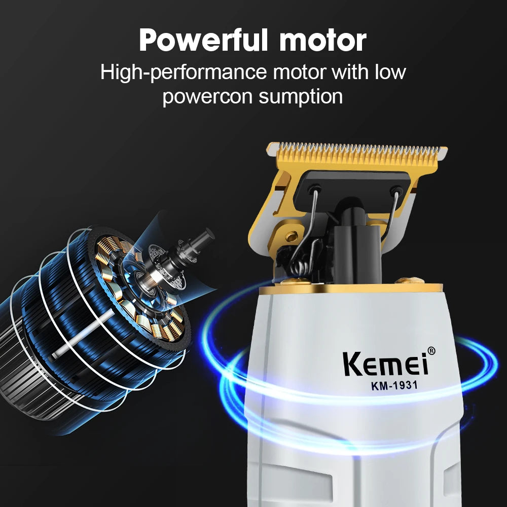 KEMEI Hair cutting machine Trimmer electric professional KM-1931 barber machines  Barber shopBeard trimmer man hair clippers men