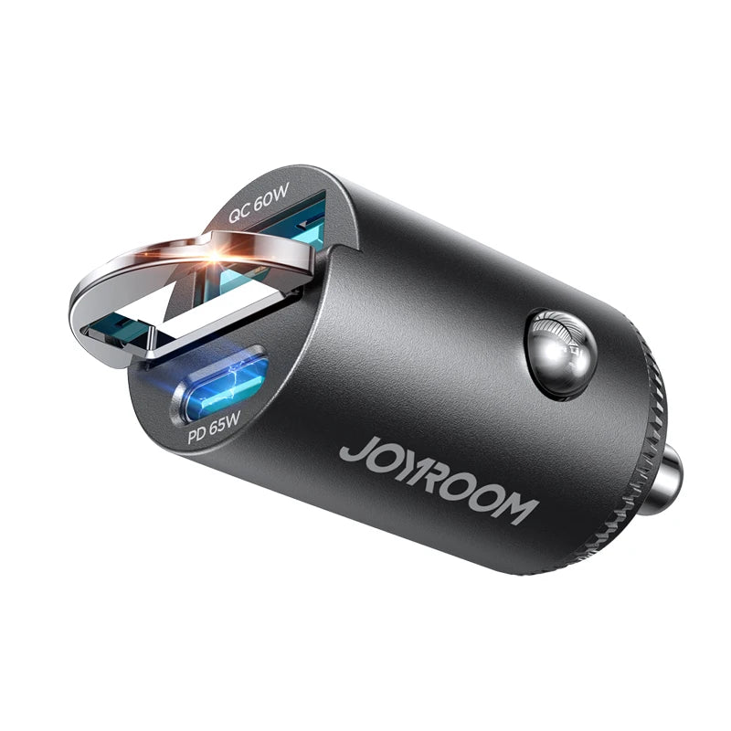 Joyroom 125W Car Charger AFC PPS QC PD Fast Charging For Tablets iPhone 17 16 15 14 Samsung Xiaomi Mini Car Phone Charger