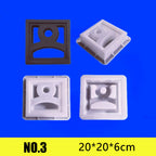 20*20*6cm Cement Mold Hollow Plastic Brick Mold Grid Background Wall Decoration Garden Window Flower Fence Wall Mold