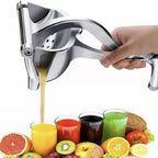 Fruit Juice Squeezer Heavy-Duty Metal Lemon Squeezer Easy Manual Citrus Press Juicer Ergonomic & Durable For Fresh Juice
