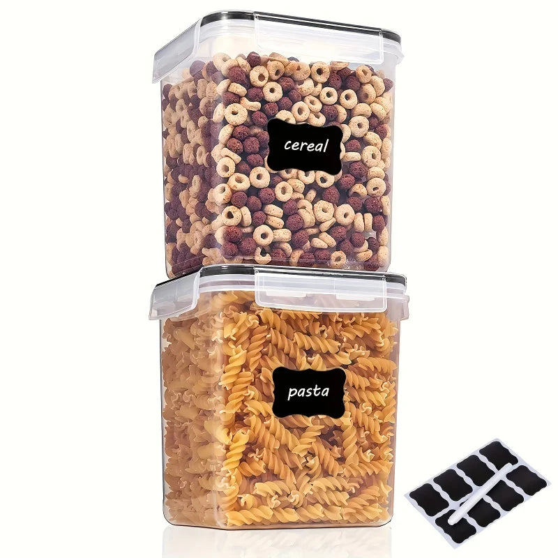 4/2pcs THELIFE RV Must-Have! 2.5L/84.5oz BPA Free Airtight Food Storage Containers for Flour, Sugar, Cereal