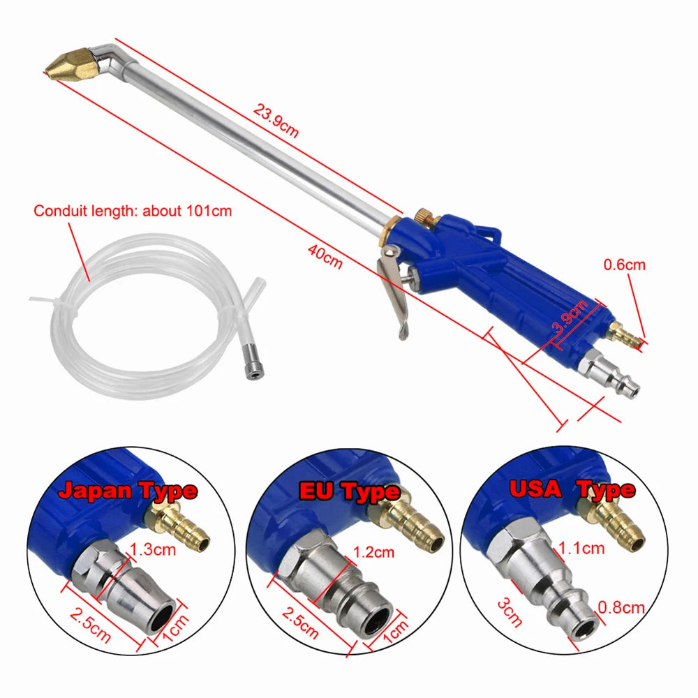 Cleaning Tools Engine Water Gun Pneumatic Cleaning Tool Car Water Cleaning Gun Car Engine Oil Cleaner Tool High Press 40cm