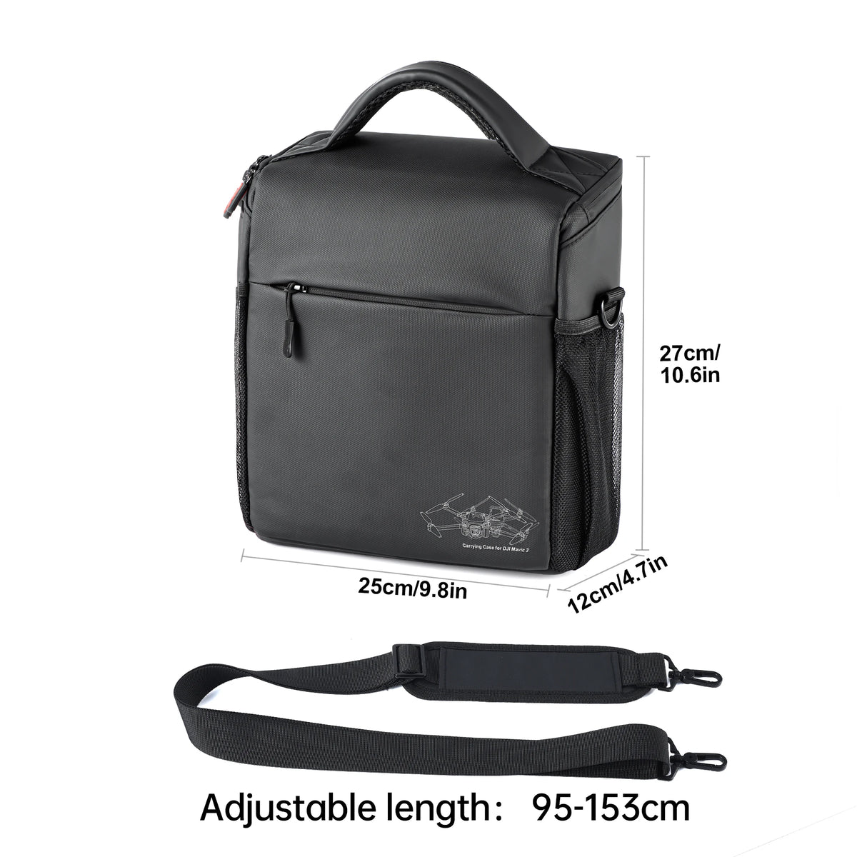 Shoulder Bag Handbag Backpack For DJI Mini 4 3Pro/Air2/2S/Air 3/3S Portable Storage Bag For DJI Mini 5 Pro/Flip/Neo/Neo 2