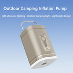 TARKA 1pcs Mattress Air Pump Air Compressor 2 in 1,  Lightweight Inflating Pump with Camplight, Hiking Travel Must Have Supplies