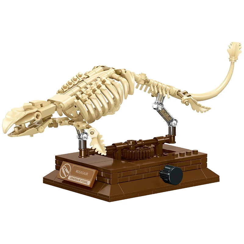 MOC Dinosaur Series Triceratops Tyrannosaurus Rex Keel Model Ornament Children's Puzzle Assembly Toy Gift Building Block