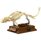 MOC Dinosaur Series Triceratops Tyrannosaurus Rex Keel Model Ornament Children's Puzzle Assembly Toy Gift Building Block