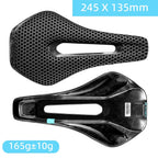 RYET 3D Printed Full Carbon Bicycle Saddle 245*135/145/155mm Bike Saddle for MTB Gravel Road Bike Seat Cushion bicycle parts