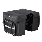 WEST BIKING Bicycle Rear Seat Bag 25L Large Capacity Outdoor Luggage Carrier Bags Cycling MTB Road Bike Trunk Double Pannier Bag