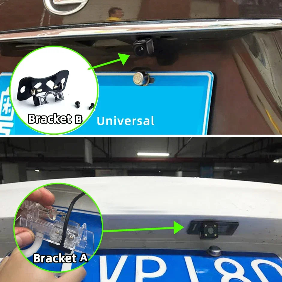 Night Vision Backup Camera Rear View Reverse Cam AHD 1080P/720P or CVBS 480P for Honda/Acura