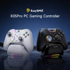 EasySMX X05 Pro Wireless Gaming Controller with Hall Joysticks, 1000Hz Polling Gamepad for PC Nintendo Switch Android and iOS