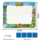 Magic Water Drawing Mat Extra Large Water Doodle Toy Set Painting Board Children Educational Toys Gift for Kids Multiple Size