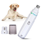 Dog Nail Grinder USB Rechargeable Electric Pet Paws Clipper & Trimmer Painless Paws Grooming Quiet 2-Speed Dog Nail File