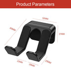 Wall Mount Controller & Headphone Holder Self-Adhesive Bracket, Black/White 1pc-4pc