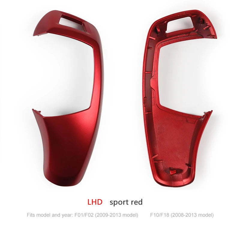 For BMW Old Model  F10 F18 F01 F02  Interior Replacement Parts Gear Shift Knob Cover Trim Shifter Lever Panel 2008-2013