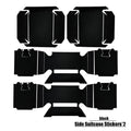 Black side suitcase