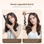UKLISS 5 in 1 Blow Dryer Brush, Hair Dryer Brush Air Curler Air Curling Wrap Styler, Hot Air Brush Negative Ion Curler