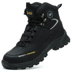 Work Boots Indestructible Safety Shoes Men Steel Toe Shoes Puncture-Proof Sneakers Women Non Slip Work Shoes Male Tactical Boots