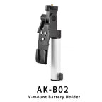 Godox AK-B01 NP-F Battery AK-B02 V Mount Battery Grip Holder for ML60 ML60II BI ML100BI ML100R Led Light Stand Tripod
