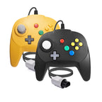 N64 Wired Controller Gamepad with Joystick, Plug & Play, 2 Pack, Multiple Colors