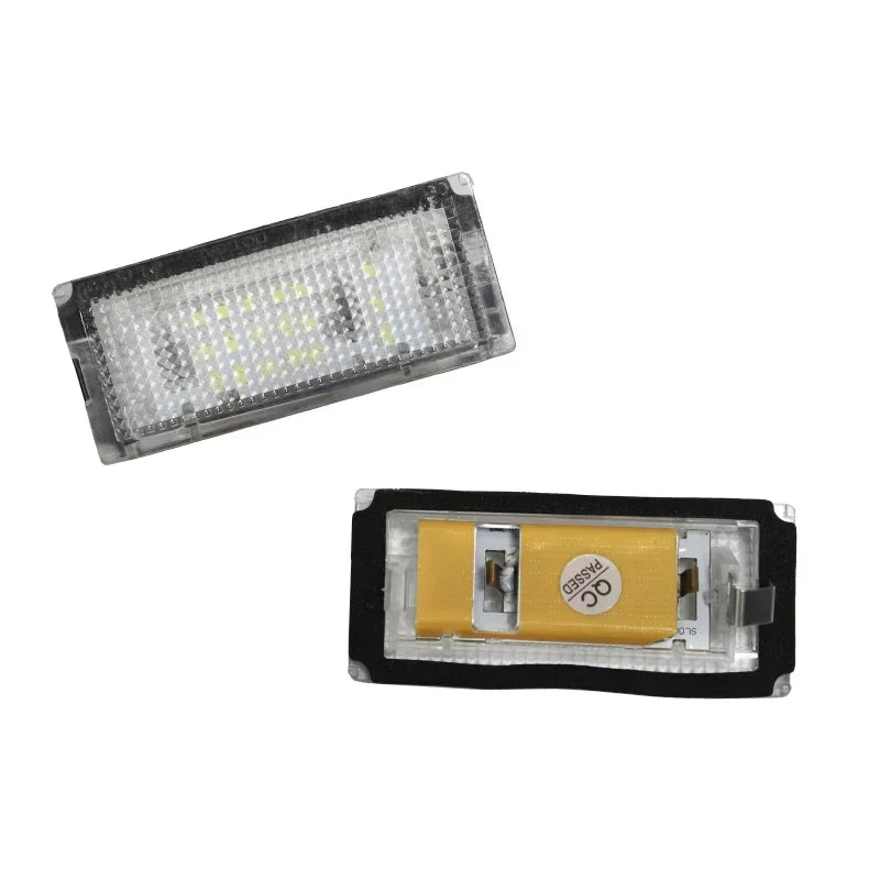 2PCS White LED License Plate Light Lamp For BMW 3 Series E46 4D 1998-2003 5D Touring 1998-2005 Error Free