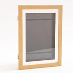 Wood Flap Art Frames Magnetic A4 Photo Frame Framed Picture DIY Children's Exhibition of Paintings Home Decoration Storage Rack