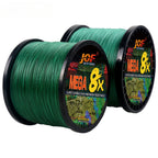 JOF Lure Braided Fishing Line 8 Strands 300M 500M Multifilament Fly PE Wire 18LB-78LB Strong Cord for Sea Bass Carp Accessories