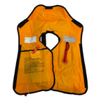 Automatic Manual Inflatable Life Vest for Fishing Surf Swimming Raft Boat Paddleboard Survival Jacket Rafting Boating No Bottle