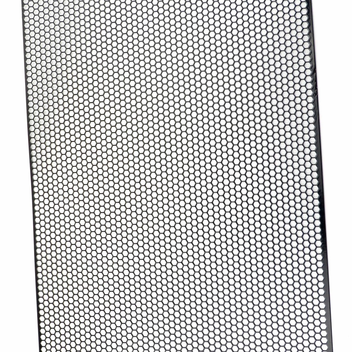 100cmx33cm Aluminum Grille Mesh Grill Cover Car Bumper Fender Hood Vent Grille Net Grid Ventilation Grille 6mm Hole Hexagon