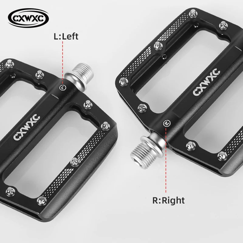 CXWXC Bicycle Pedal Widened 3 Sealed Bearing Bike Pedals Non-Slip Waterproof Cycling Pedals Ultralight Aluminum MTB Bike Pedal
