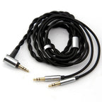 FAAEAL Replacement Cable 3.5/2.5/4.4mm Upgrade Wire For Hifiman SUNDARA Ananda HE4XX HE400SE Denon AH-D600 SONY MDR Z1R Headsets
