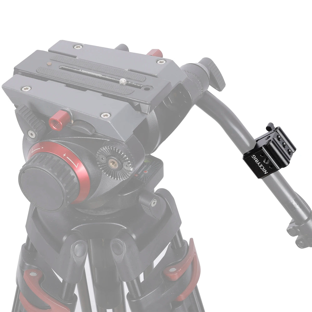 NICEYRIG Camera Counterweight Mounting Clamp for DJI RS Mini Series/DJI RoninS/Zhiyun Weebill (Open Range:16-29MM)