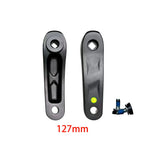 E-Bike Crank Arm Set Alloy Square Taper Hole Exercise Bike Dynamic Crankset 114/127/135/140/152/160/165/170/175 Bicycle Parts