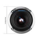 AIYIMA 1Pcs 3 Inch Midrange Sound Speaker 4 8 Ohm 30W Bullet Aluminum Ceramic Loudspeaker Car Modified Speaker For Car DSP DIY