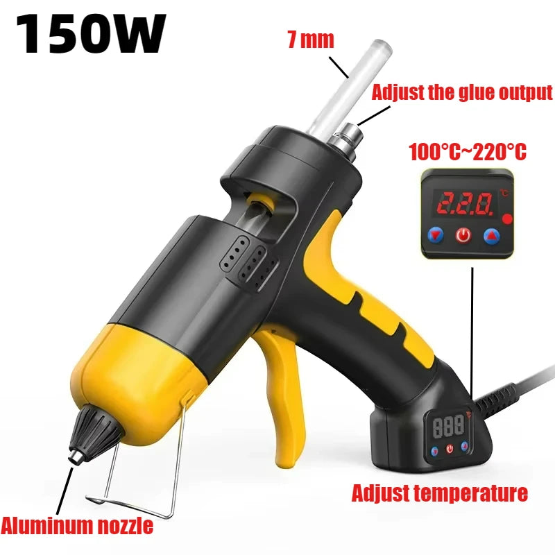 300W-800W Hot Melt Glue Gun Adjustable Temperature for 11mm Hot Glue Sticks Household DIY Handmade Tools Silicone Gun