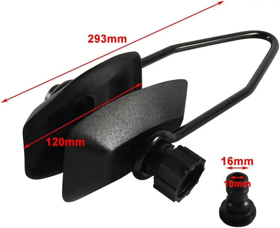 Outboard Feed motor of water Flusher Marine Rectangular, Universal Spring Steel Rubber Motor Flusher, Rectangular Marine Grade
