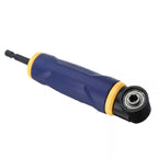 90 Degree Right Angle Extension Screwdrive Multi Purpose Metal Right Angle Drill Adapter Blue Electric Tool