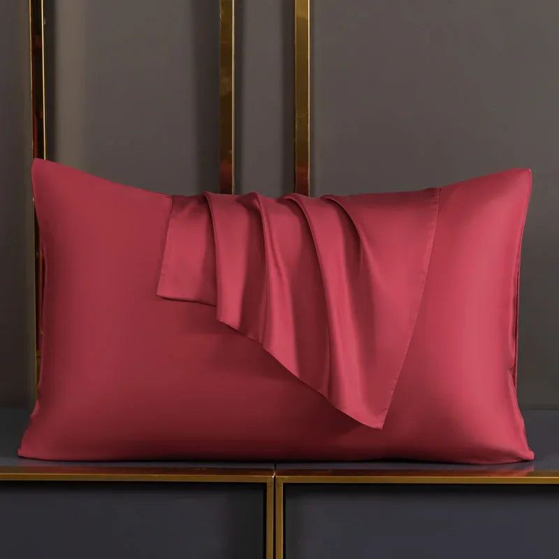 Natural Mulberry Silk Pillow Case 50x70 65x65 100% Real Silk Protect Skin Pillowcase  Customized Bedding Pillow Cases Cover