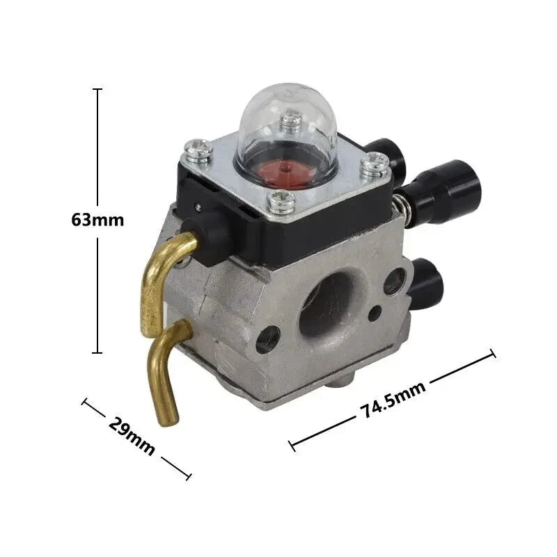 Carburetor for Stihl FS38 FS45 FS46 FS55 KM55 Trimmer, C1Q-S66/S71/S97/S186A