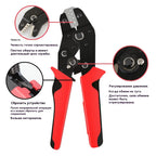 Industrial-Grade SN Crimpers w/ Modular Jaws: Precision Dies, Multi-Spec, High-Accuracy Whit Wire stripper 02C 58B 2546B -6 03H