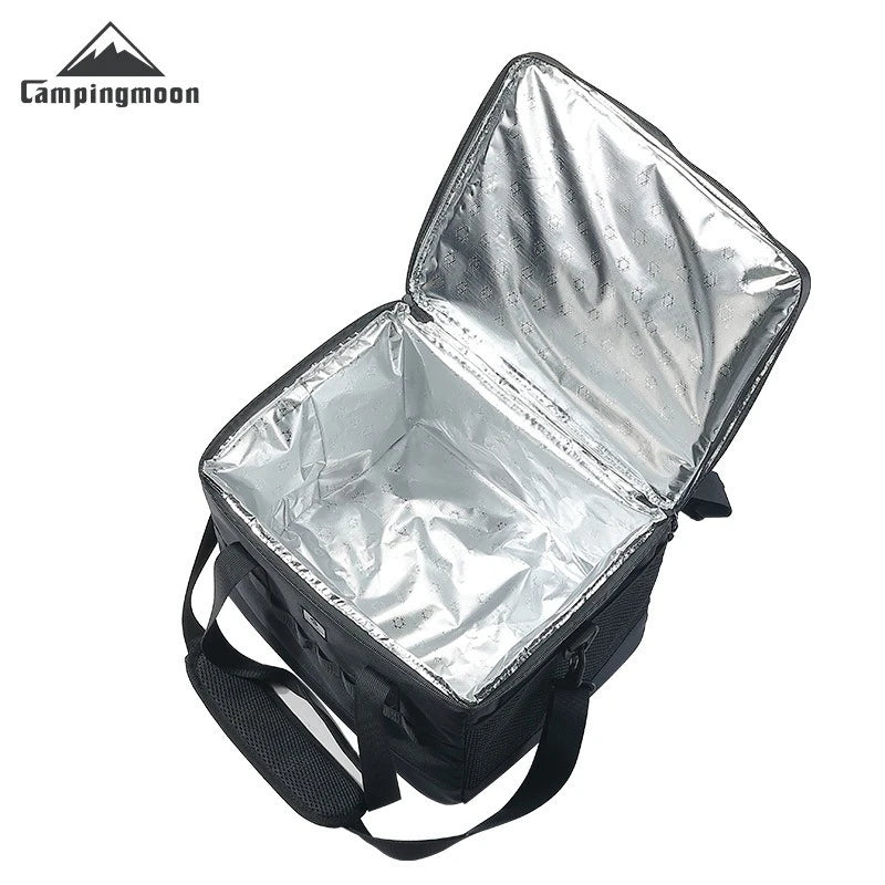 Keep Drinks & Food Fresh: CAMPINGMOON 18L Insulation Bag for Outdoors