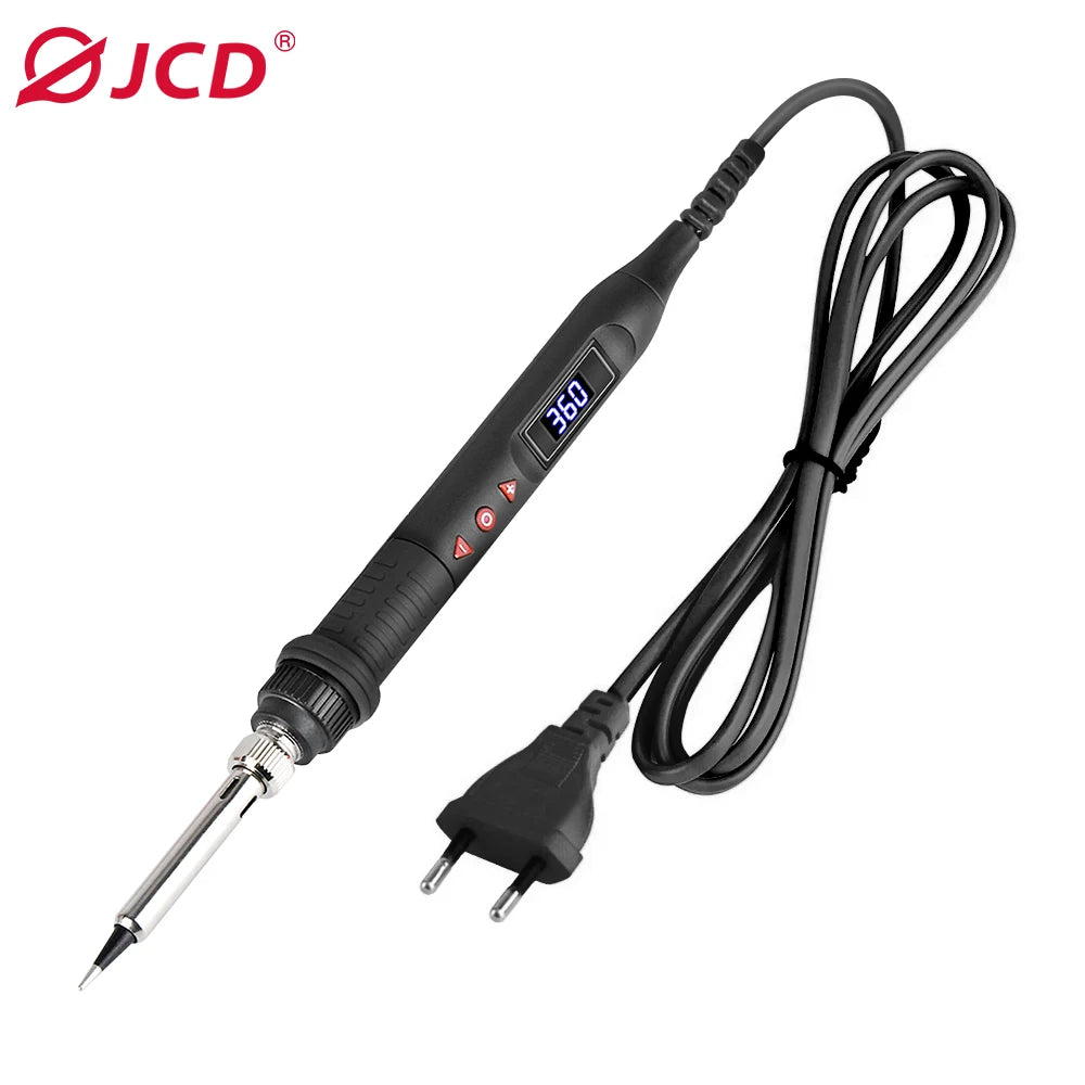 JCD 908U 80W Digital Soldering Iron kit 220V/110V Adjustable Temperature LCD Display Portable Soldering iron DIY Welding Tools