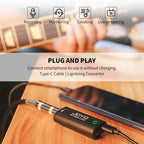 JOYO MOMIX CAB Mini Audio Mixer Guitar Sound Card USB Audio Interface Stereo Output for Guitar Bass Smartphone PC Live Streaming