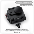 GO 3 3S Waterproof Housing Case for Insta360 GO3 Tempered Glass Underwater Diving Protective Frame for Insta 360 GO Thumb Camera